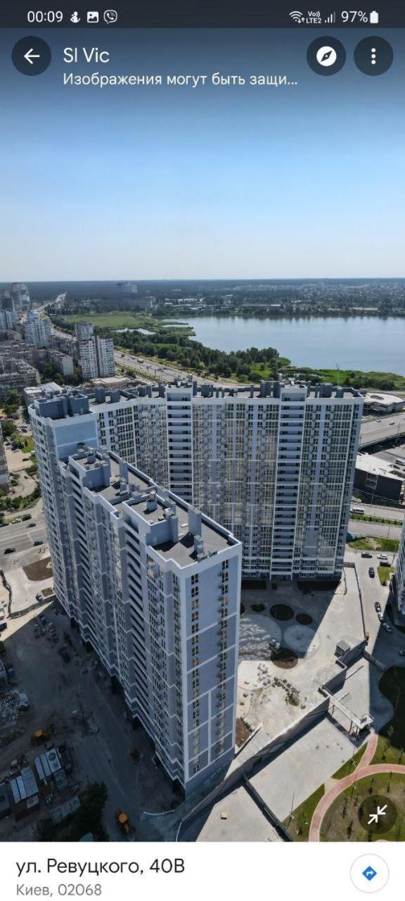 Квартира З Краєвидом На Озеро Kyiv Exterior foto